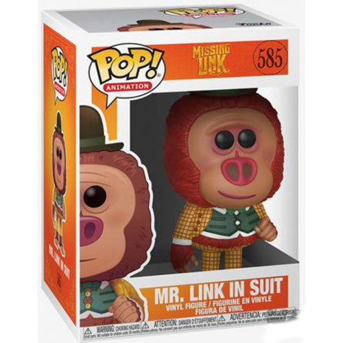 Funko POP Animation Missing Link Mr. Link In Suit 585 Vinyl Figure